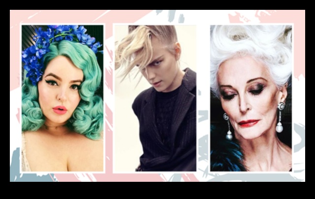 הגדרה מחדש של תקני יופי: תסרוקות מגוונות של סלבריטאים