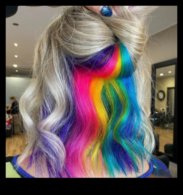 קורן בקשת המשך: תסרוקות קצרות לספקטרום נועז