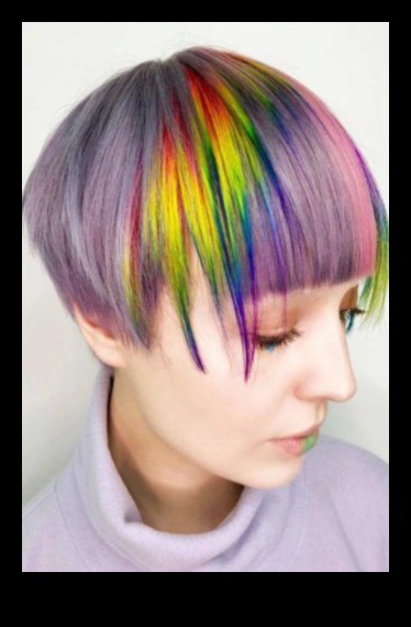 קורן בקשת המשך: תסרוקות קצרות לספקטרום נועז