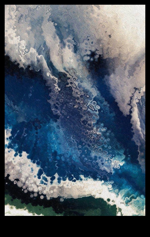 פיצוצי צבע מופשטים: חקר אמנות דינמית ולא שגרתית