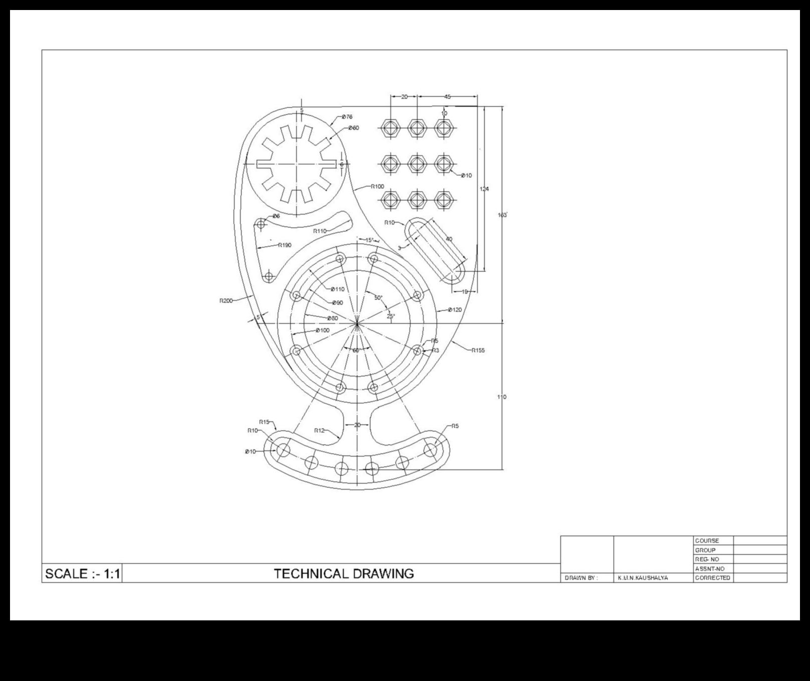 שרטוט מדויק: שליטה באיור טכני