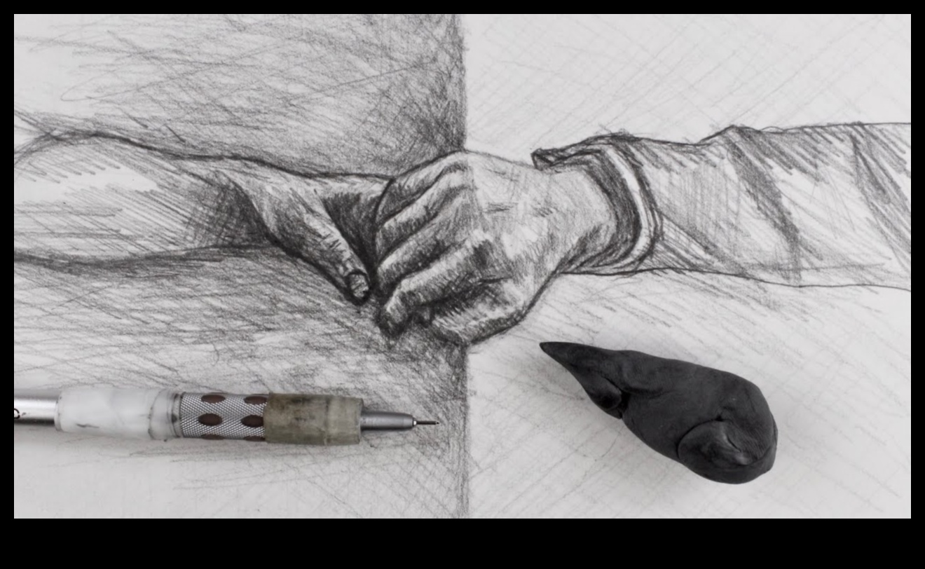 סדנת רישום בעיפרון: חקר טכניקות מגוונות בגרפיט
