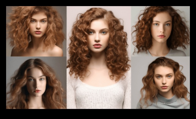 תלתלים יצירתיים: הוספת שובבות לתסרוקת הבינונית שלך