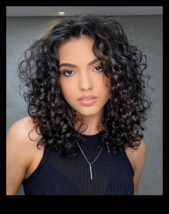 תלתלים יצירתיים: הוספת שובבות לתסרוקת הבינונית שלך