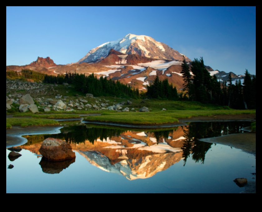 הרים יופי נשגב 3 שלווה פסגה: חקור את השלווה של נופי הרים