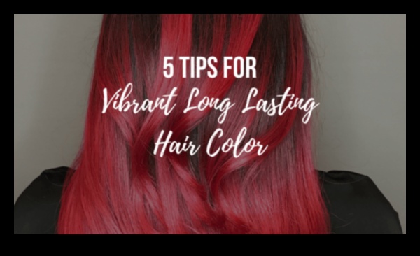 שמירה על אדומים עזים: טיפים לצבע שיער אדום לאורך זמן