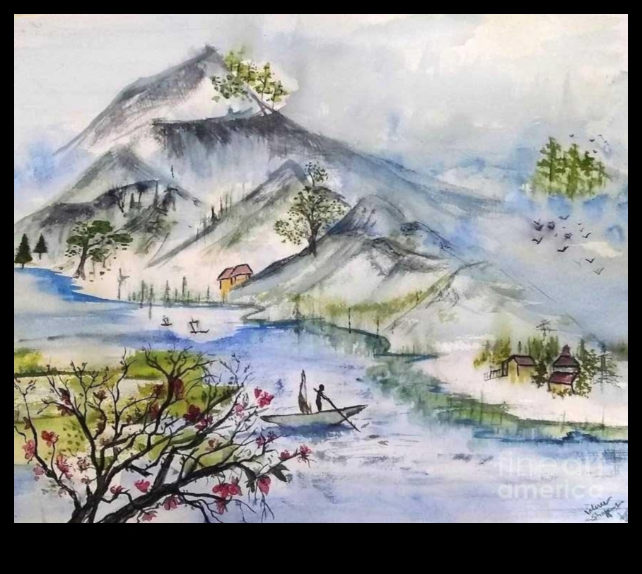 זן הר: התבוננות בנופים בגובה רב