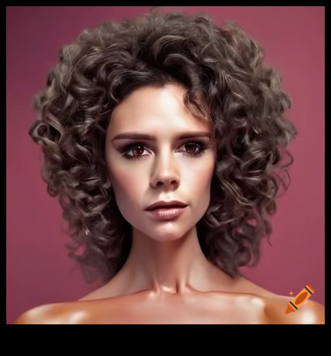 המשך ספירלות שלווה: השגת רוגע וחן עם תסרוקות מתולתלות