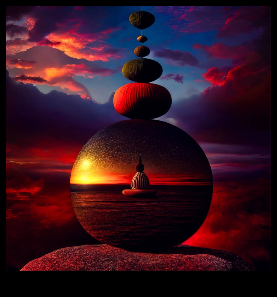 רגעים שלווה שניתבו מחדש: למצוא שוב שלווה בנופים נצחיים