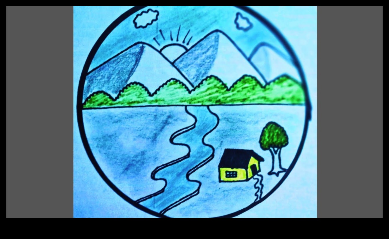 ציור הטבע: ללכוד את היופי של החוץ בעיפרון