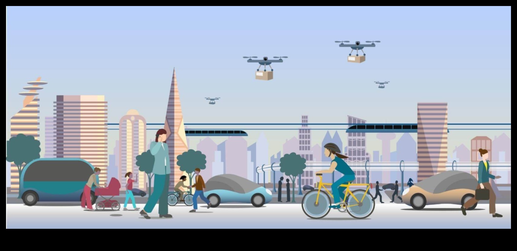 שיירות נוף עירוני כיצד כלי רכב מסחריים משנים את הניידות העירונית 4 שיירות נוף עירוני: התגברות על אתגרים עירוניים עם כלי רכב מסחריים