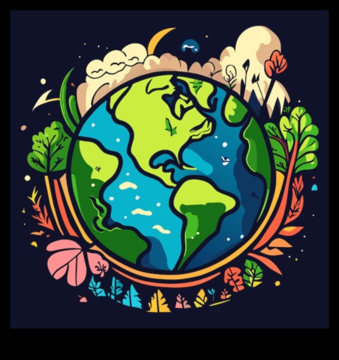 משיכות מכחול סביבתיות: תנועות אמנות שעוצבו על ידי כדור הארץ