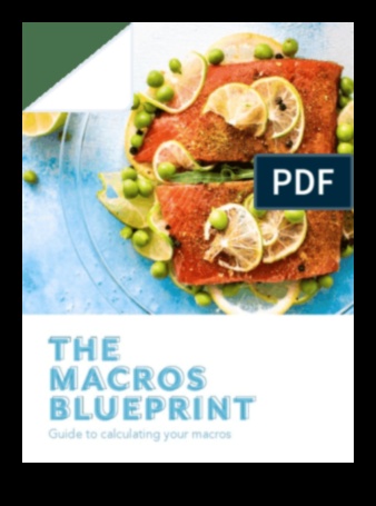 The Macronutrient Blueprint מדריך לאכילה לבריאות ולרווחה 1 שרטוט המקרונוטריינט: עיצוב הדרך שלך לחיים בריאים יותר