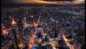 נופי עיר בלילה: סימפוניה של אורות