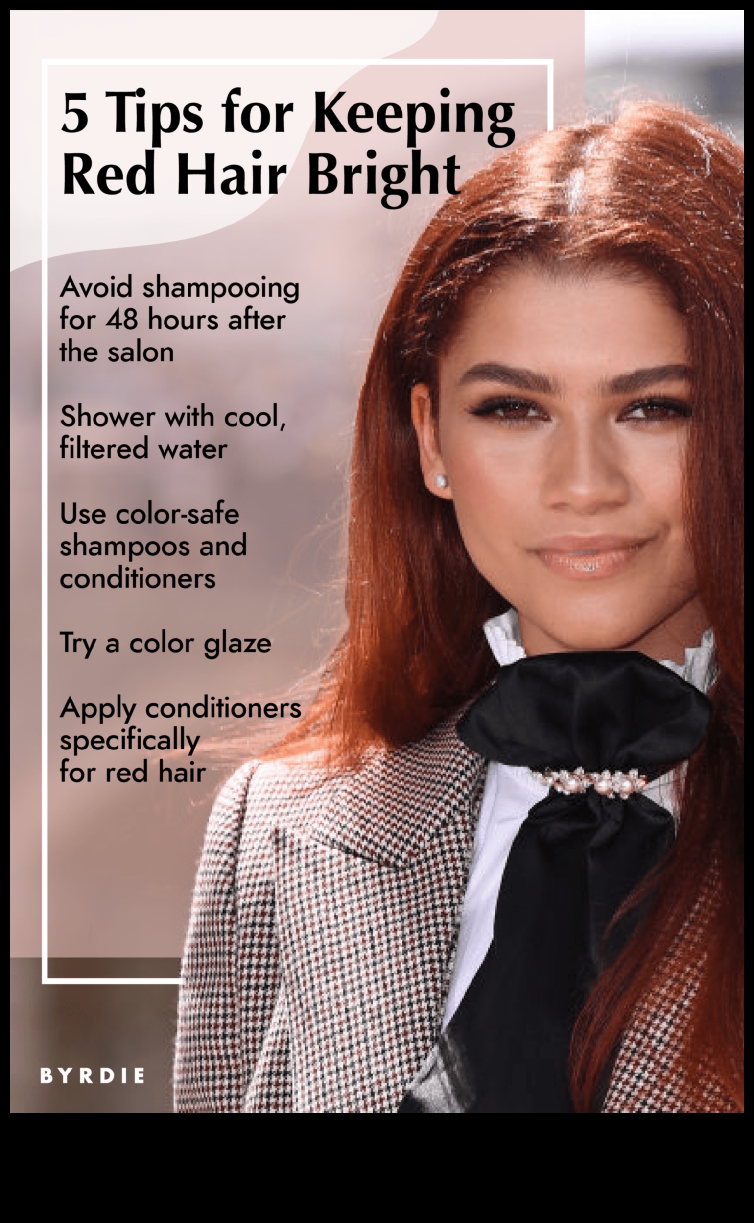 שמירה על אדומים עזים: טיפים לצבע שיער אדום לאורך זמן