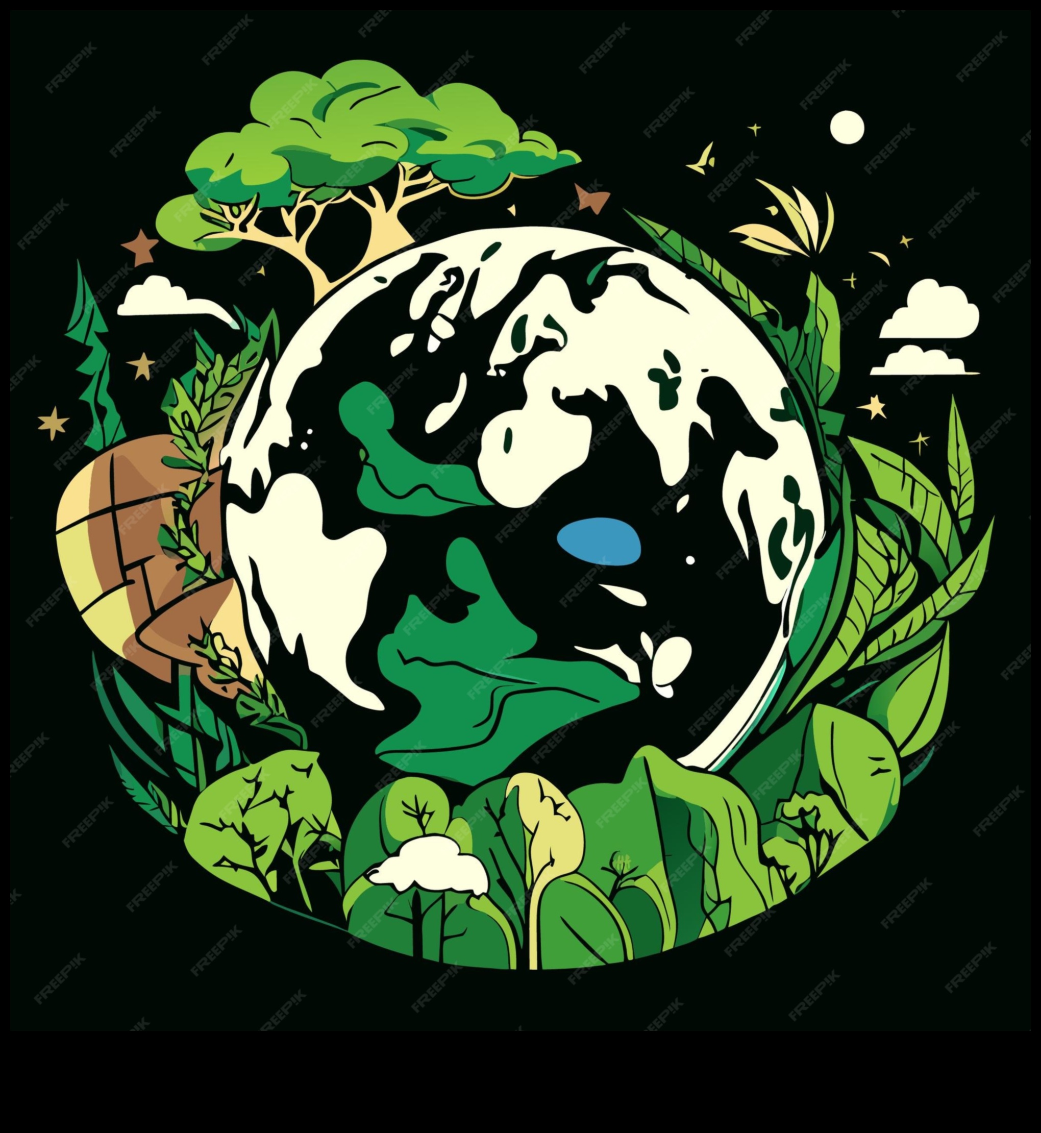 משיכות מכחול סביבתיות: תנועות אמנות שעוצבו על ידי כדור הארץ