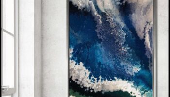 פיצוצי צבע מופשטים: חקר אמנות דינמית ולא שגרתית