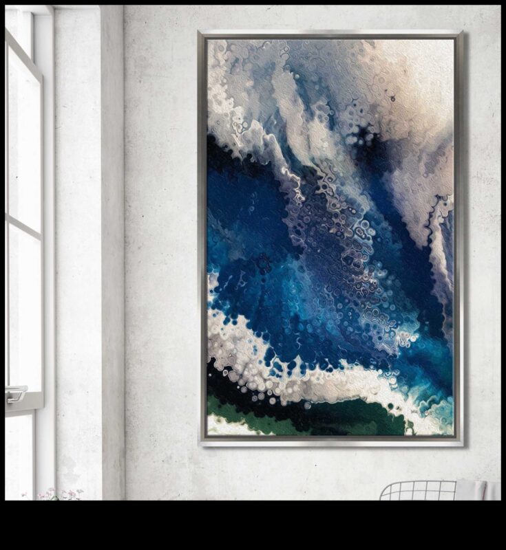 פיצוצי צבע מופשטים: חקר אמנות דינמית ולא שגרתית