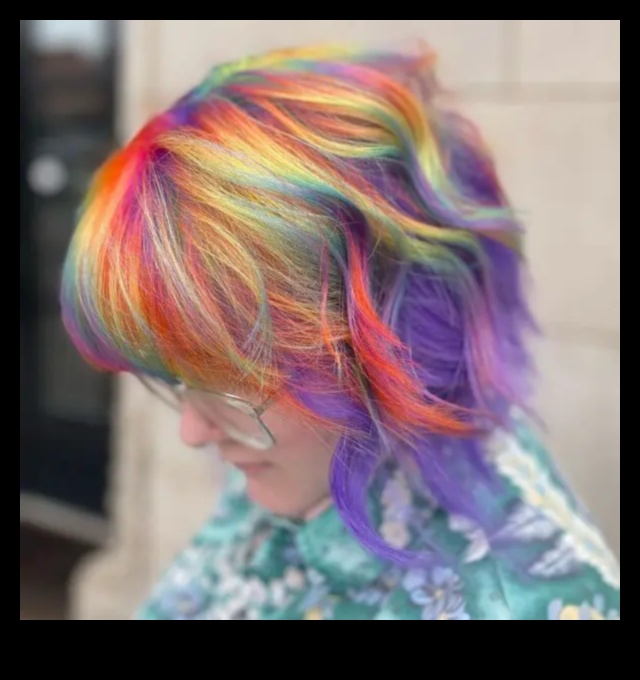 קורן בקשת המשך: תסרוקות קצרות לספקטרום נועז