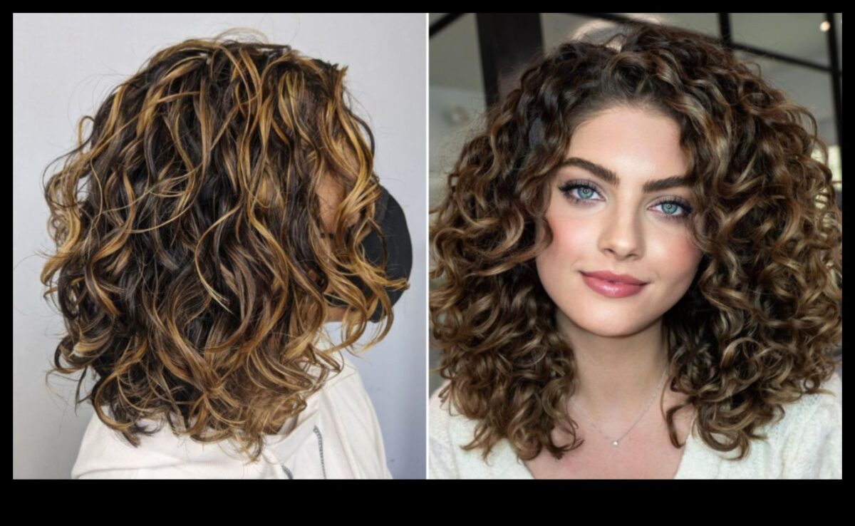 תלתלים יצירתיים: הוספת שובבות לתסרוקת הבינונית שלך